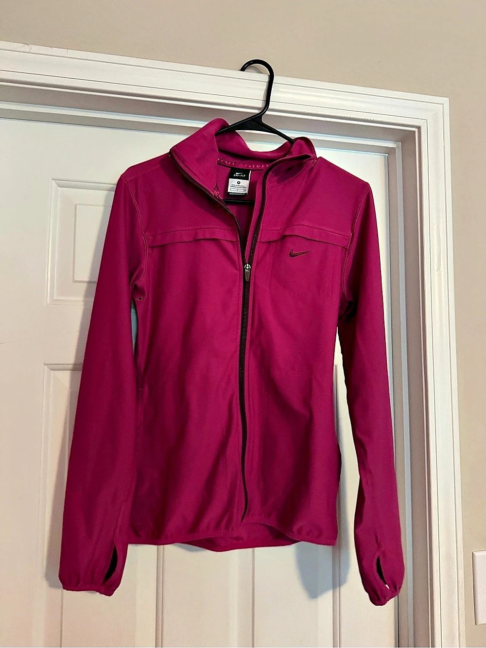 Nike Dri-FIT Women'Small Full-Zip Jacket in Purple Size Small